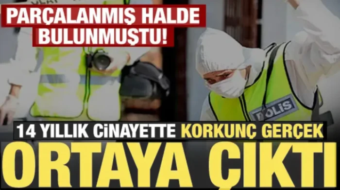 14 yıllık gizem &ccedil;&ouml;z&uuml;ld&uuml;! Yolda par&ccedil;alanmış halde bulunan cesedin kimliği belli oldu