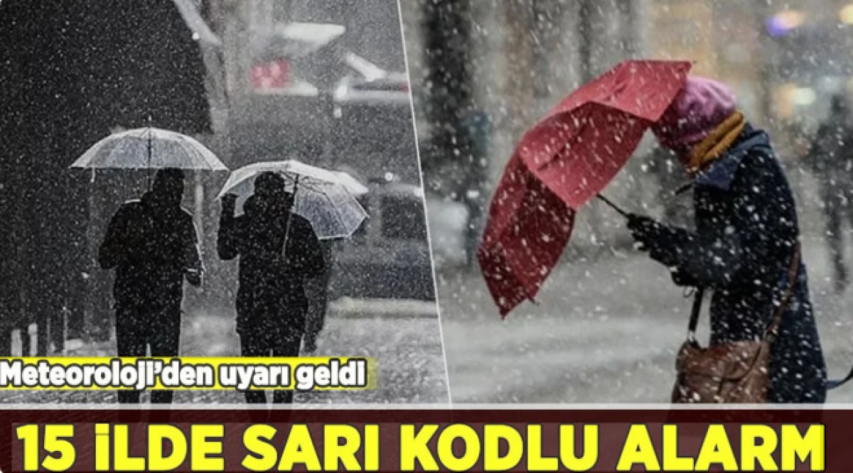 15 ile sarı kod                                           