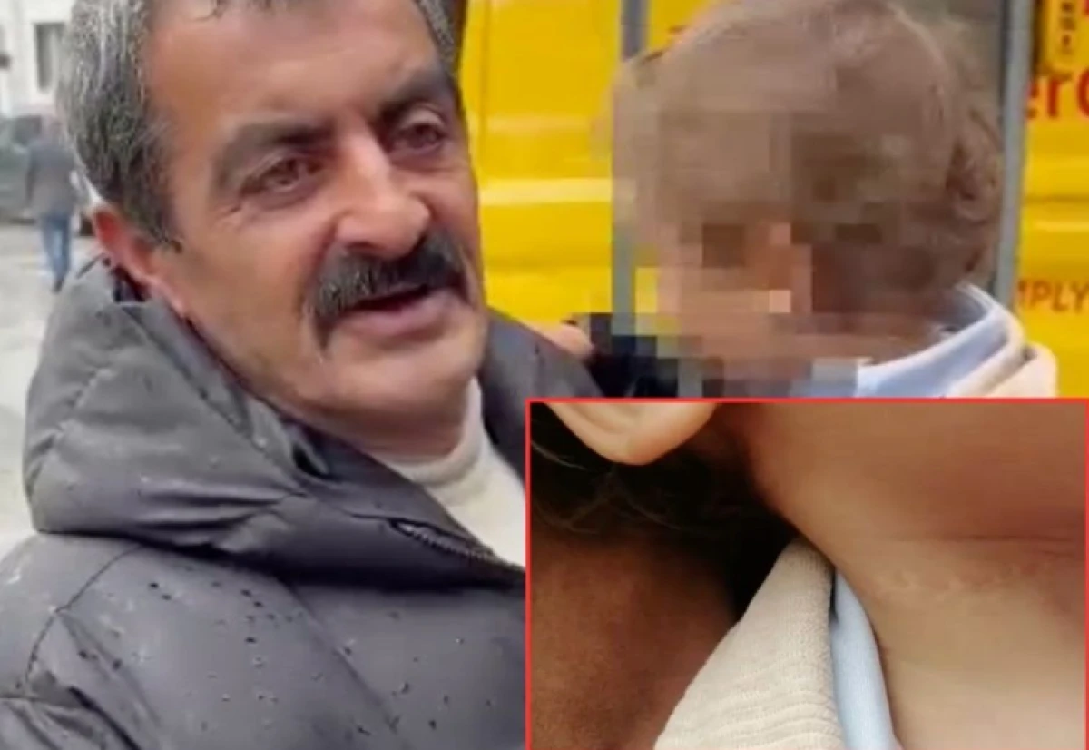 1,5 yaşındaki çocuğun boynunu kesti, evini yakmaya kalktı 