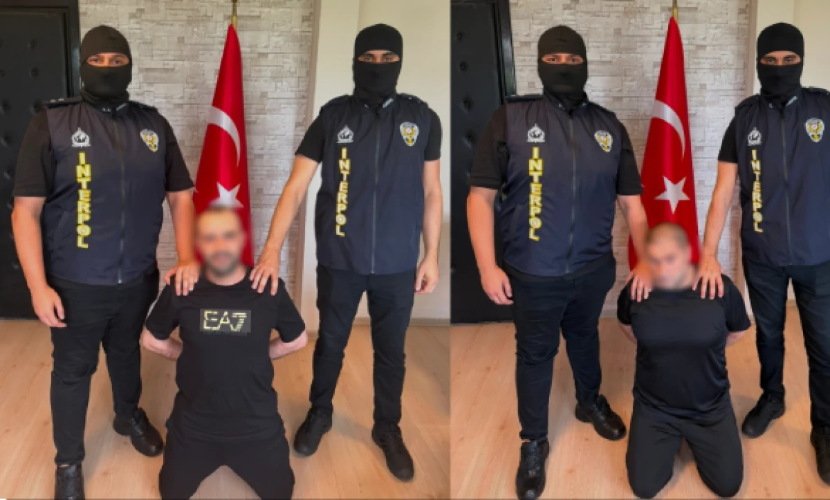 2 organize su&ccedil; &ouml;rg&uuml;t&uuml; elebaşı G&uuml;rcistan'dan T&uuml;rkiye'ye iade edildi