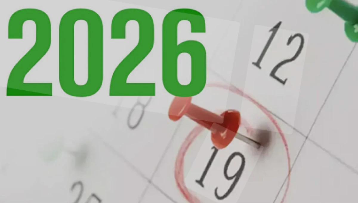  2026 Resmi tatil takvimi                