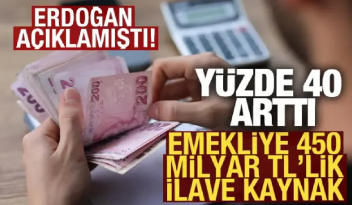 2027 b&uuml;t&ccedil;esinde emekliye 450 milyar liralık ilave kaynak ayrıldı