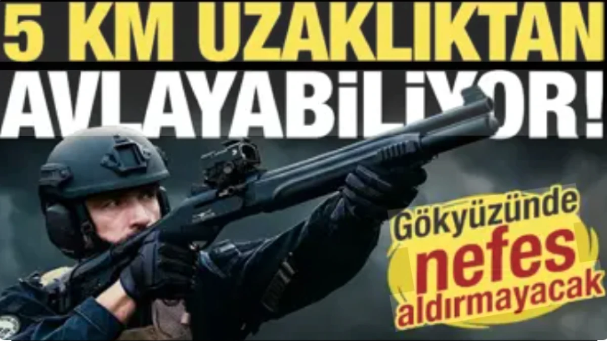 5 km'den tespit edebiliyor! Sar Drone Killer geliyor!