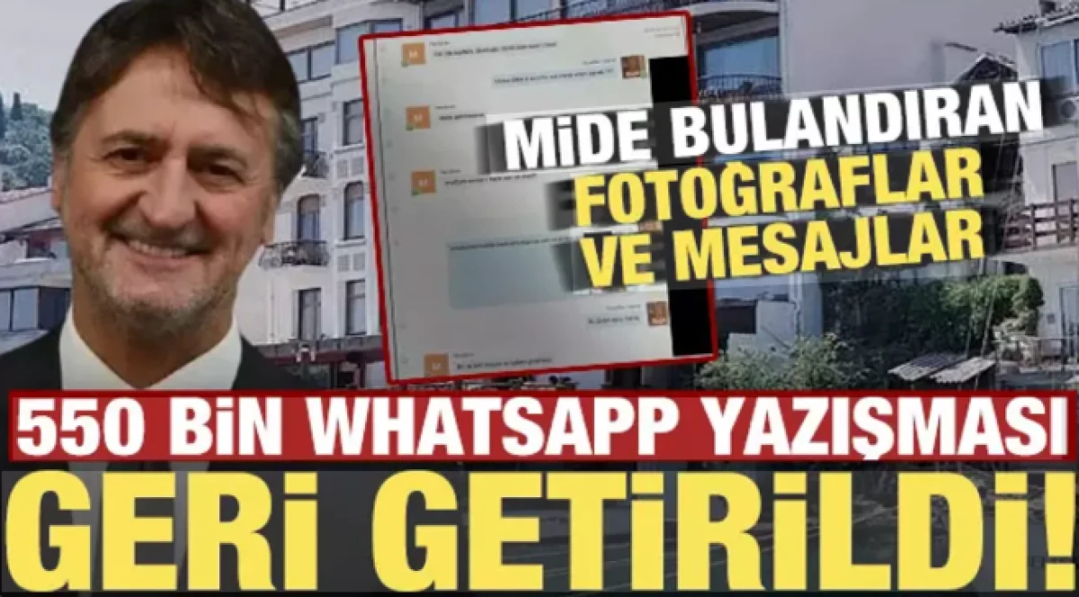 550 bin WhatsApp yazışması geri getirildi    