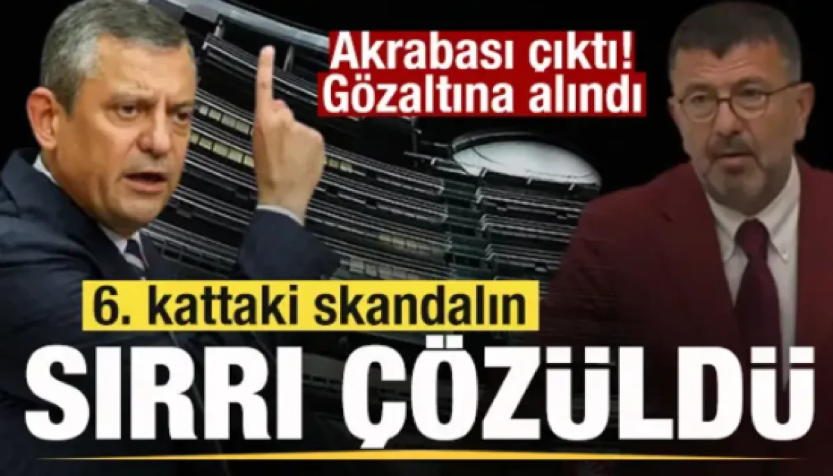 6. kattaki r&uuml;şvetin sırrı &ccedil;&ouml;z&uuml;ld&uuml;!! &Ccedil;antacı Veli Ağbaba&rsquo;nın akrabası &ccedil;ıktı! G&ouml;zaltı kararı