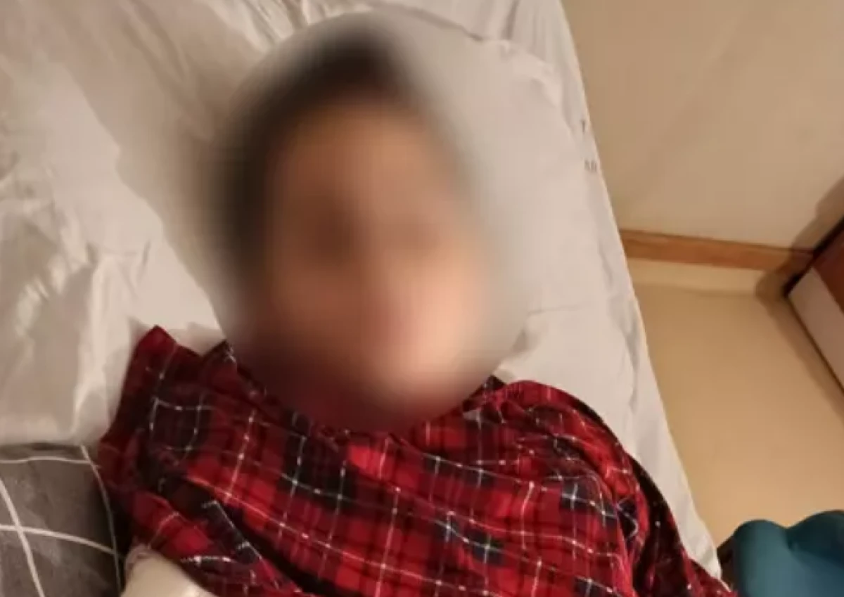 9 yaşındaki çocuk, arkadaşını hastanelik etti 