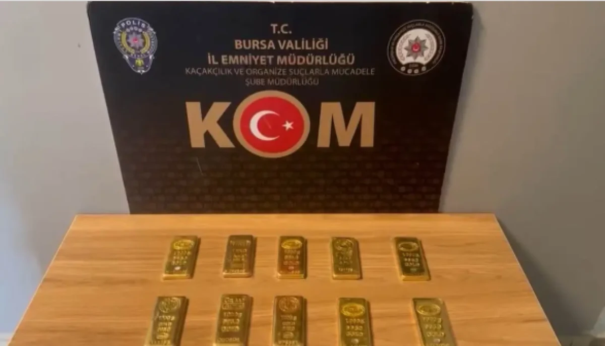 AB fonu yalanıyla 30 milyon TL'lik vurgun! 10 kilo k&uuml;l&ccedil;e altın ele ge&ccedil;irildi