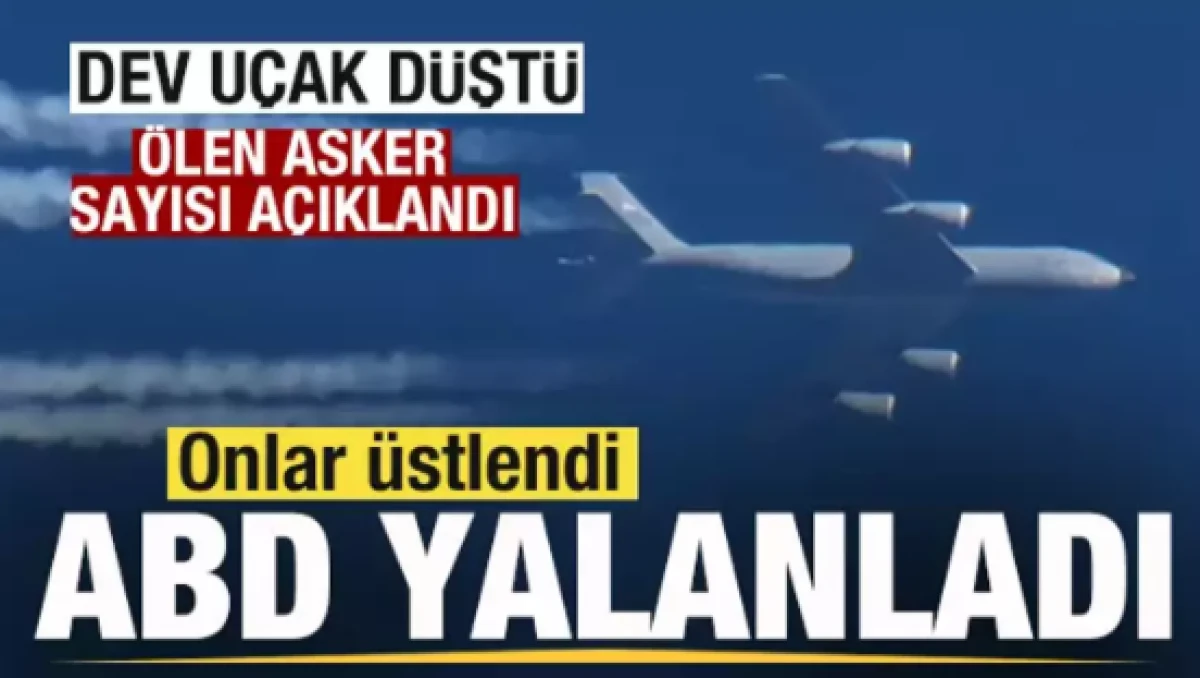 ABD u&ccedil;ağı d&uuml;şt&uuml;! &Ouml;len asker sayısı a&ccedil;ıklandı                  