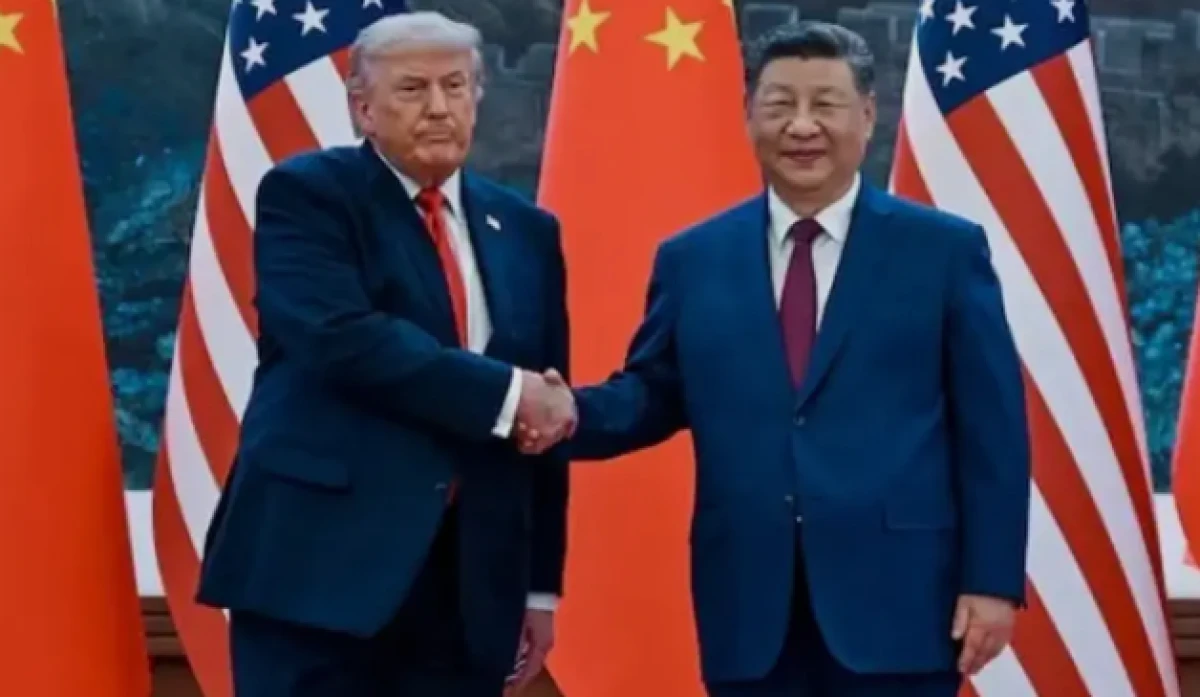 ABD ve &Ccedil;in liderleri bir araya geldi! Trump ve Şi'den a&ccedil;ıklama