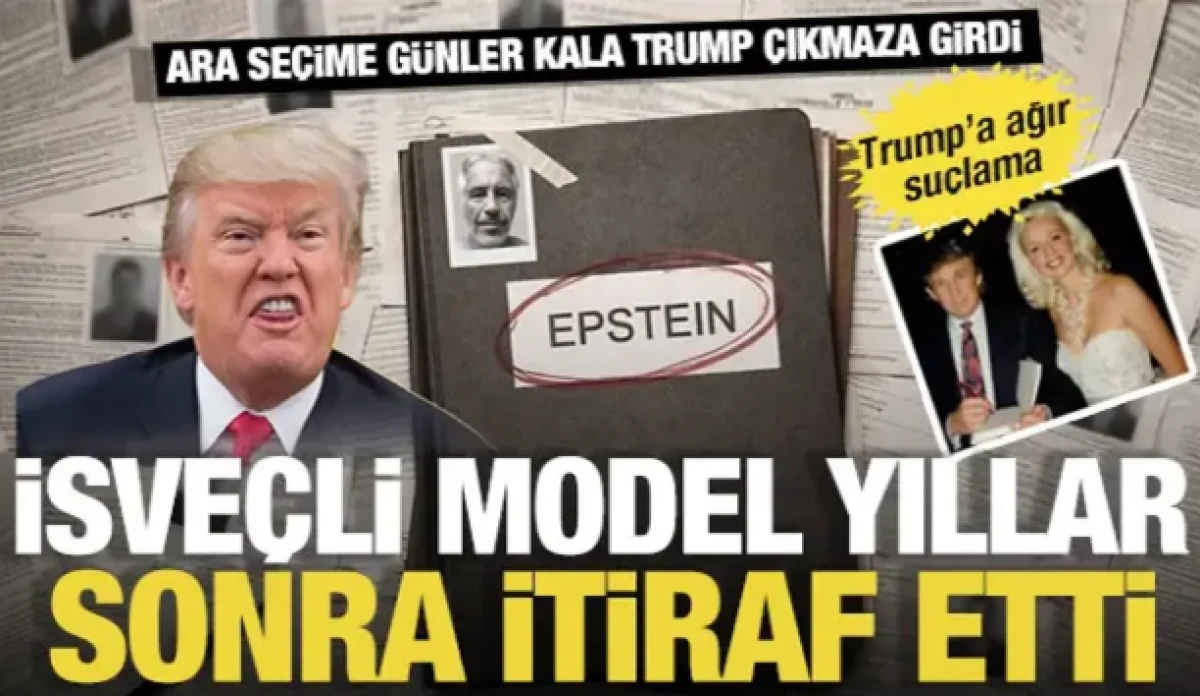 ABD&rsquo;de ara se&ccedil;im &ouml;ncesi Trump hakkında Jeffrey Epstein bağlantılı ağır tecav&uuml;z su&ccedil;laması