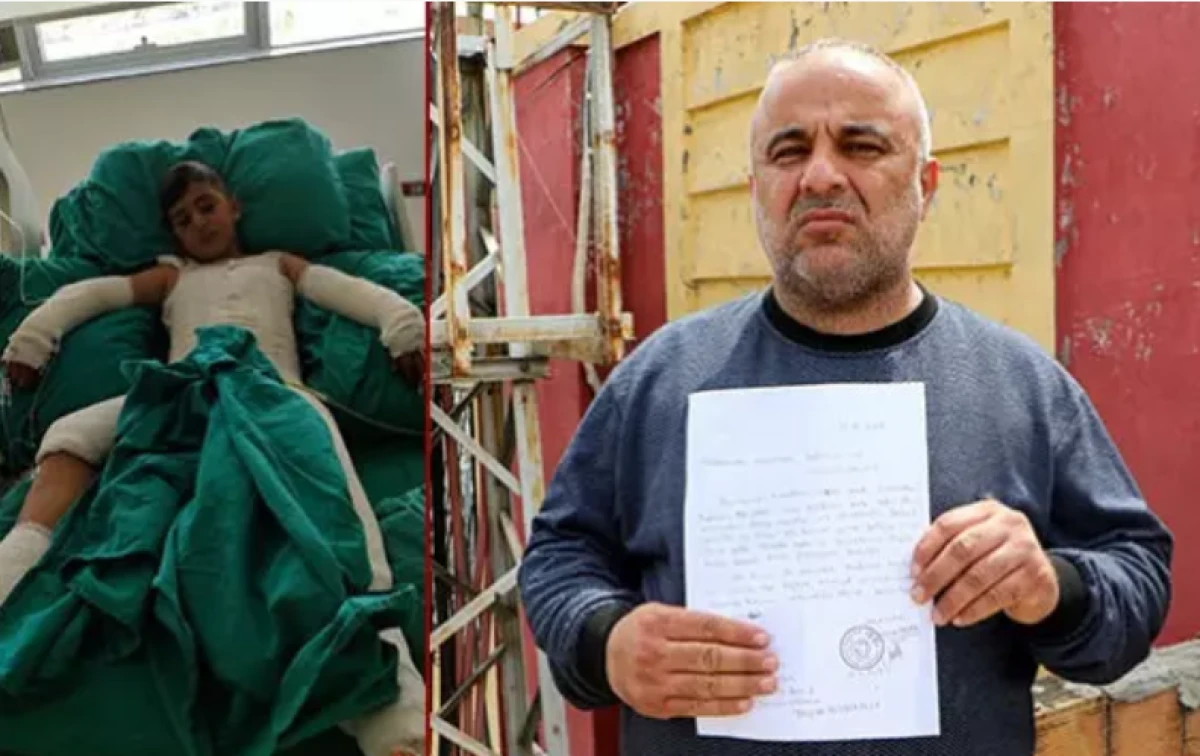 Adana'da akıma kapılan &ccedil;ocuk ağır yaralandı! Babadan vahim iddia