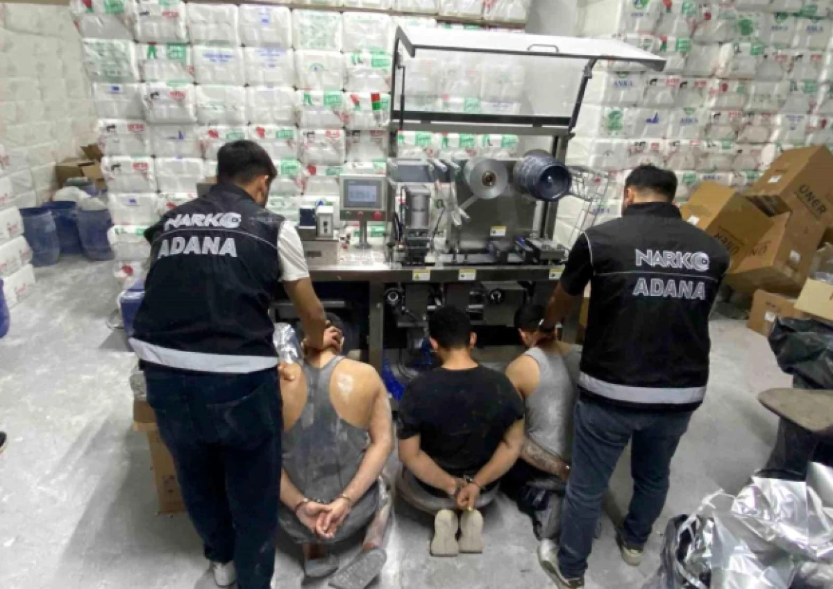 Adana'da dev operasyon: 4 milyon uyuşturucu hap ile 3 ton 994 kilogram etken madde ele ge&ccedil;irildi