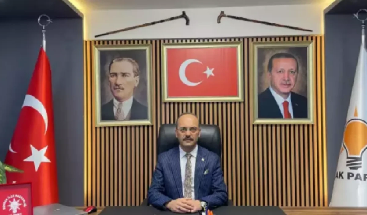 AK Partili Başkan istifa etti               