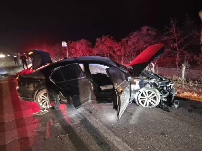 AK Partili milletvekili ailesiyle birlikte trafik kazası geçirdi! 