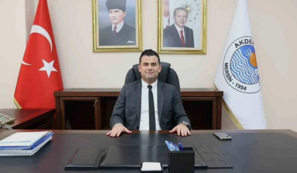 AKDENİZ KAYMAKAMLIĞINA ATANAN MURAT BEŞİKCİ G&Ouml;REVİNE BAŞLADI