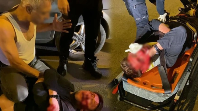 Aksaray'da akrabasının evini tüfek ve satırla basıp haraç istedi