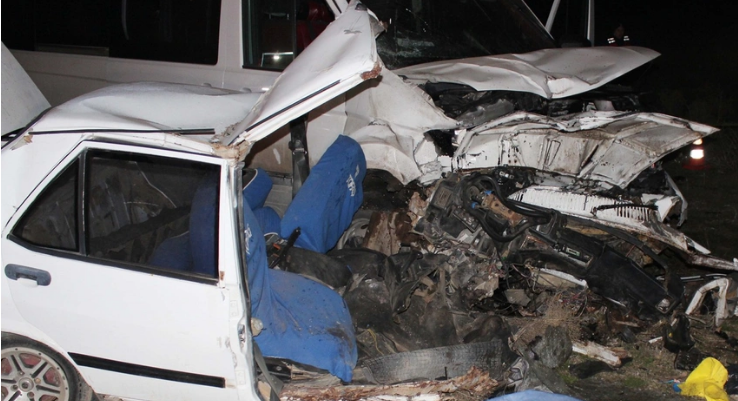 Aksaray'da baba ve kızı feci şekilde can verdi   