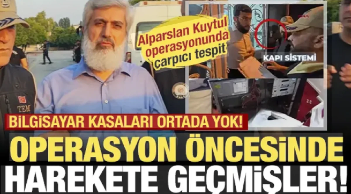 Alparslan Kuytul operasyonunda yeni gelişme! Delilleri ka&ccedil;ırmışlar