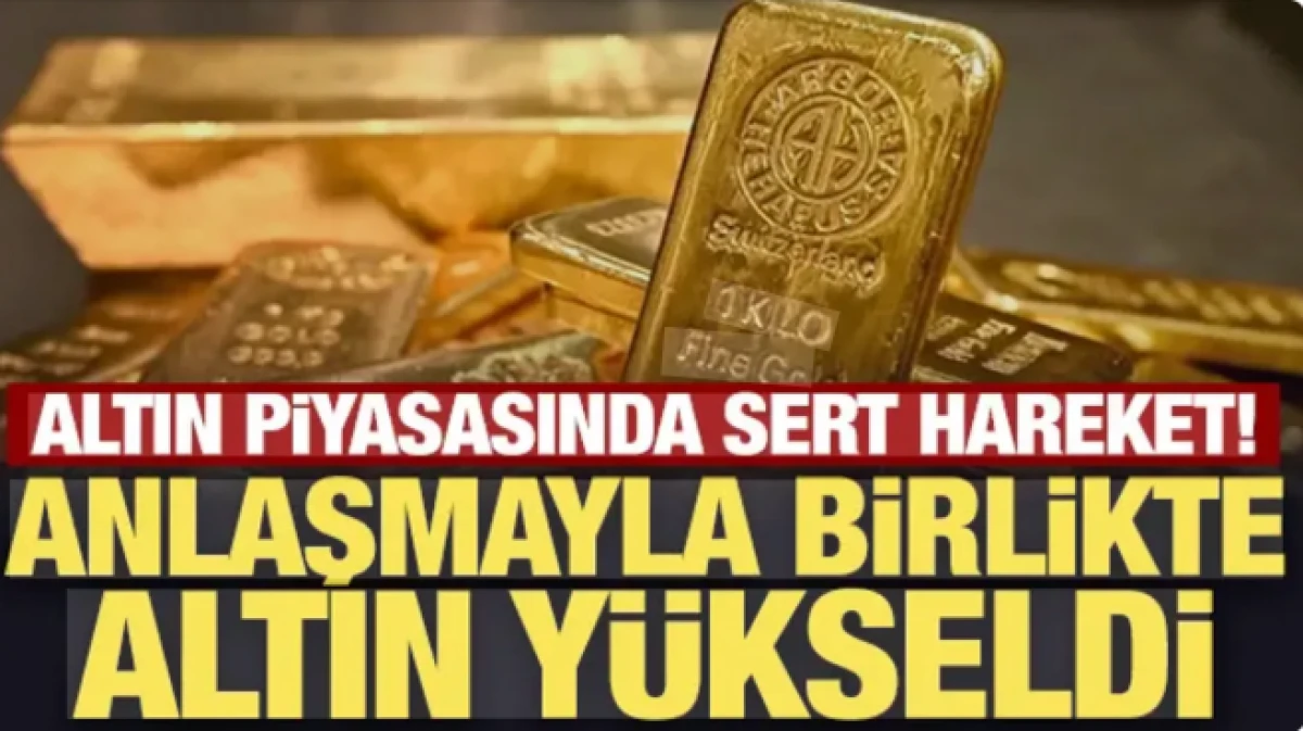 Altın piyasasında sert hareket! ABD ile İran anlaşması sonrası gram altın ne kadar oldu?
