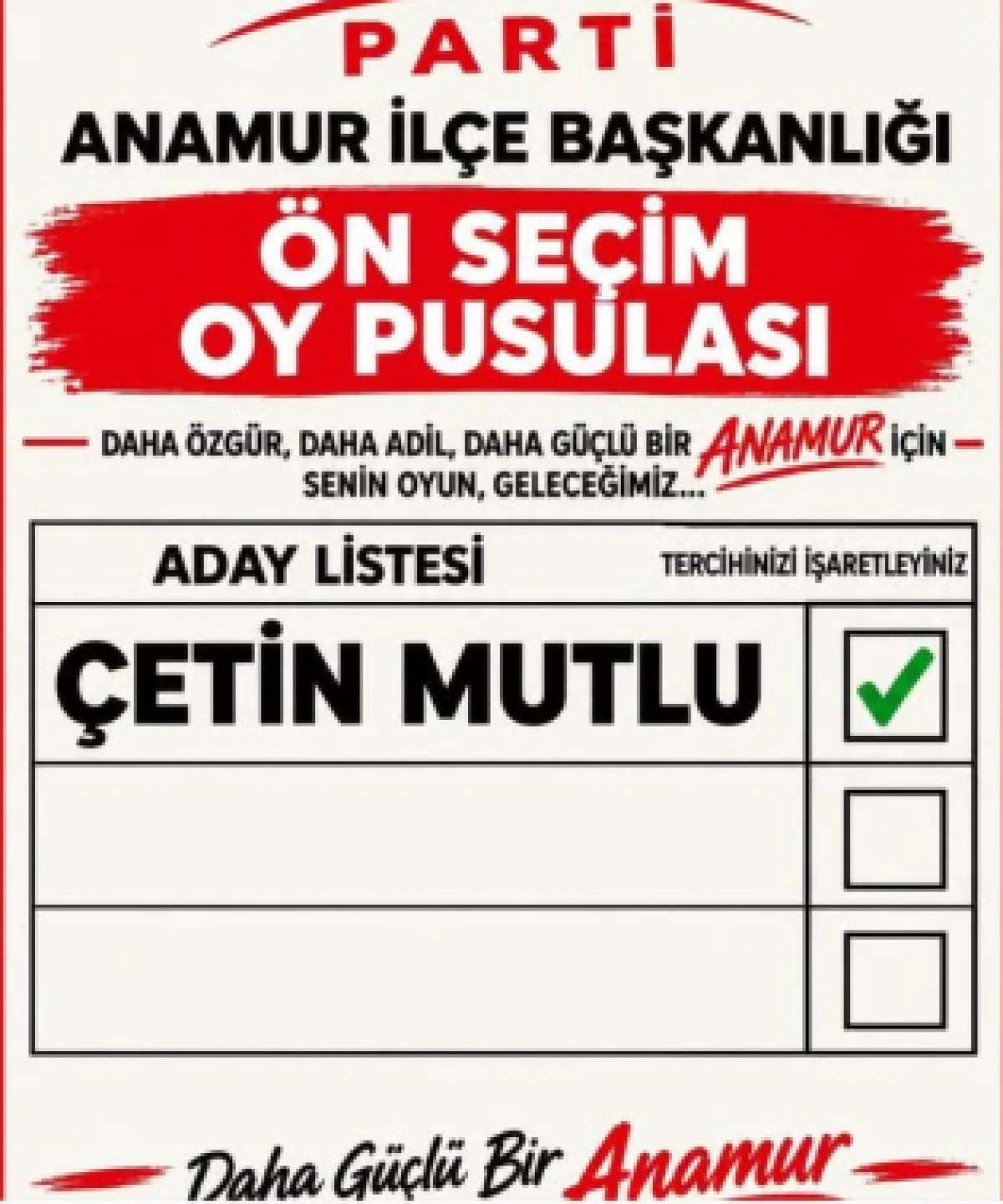 Anamur&rsquo;da &ouml;n se&ccedil;im tartışması: Başkan yardımcısının yorumu dikkat &ccedil;ekti