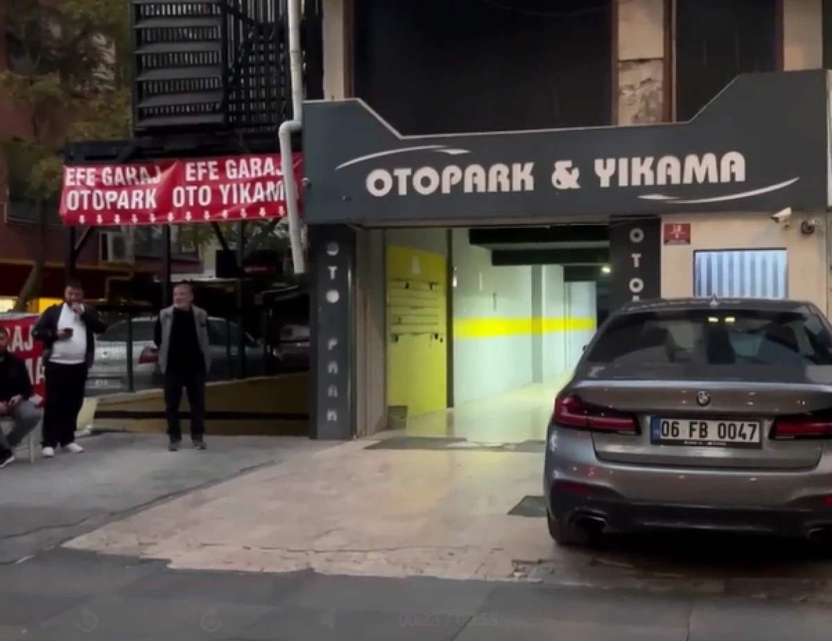 Ankara'da dehşet g&ouml;r&uuml;nt&uuml;: Otelin 6. katından otomobilin &uuml;zerine d&uuml;şt&uuml;