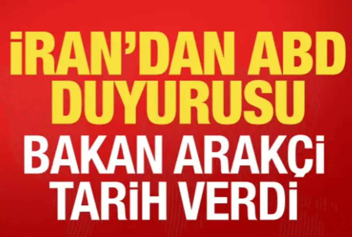 Arak&ccedil;i: M&uuml;zakereler Cuma g&uuml;n&uuml; başlıyor