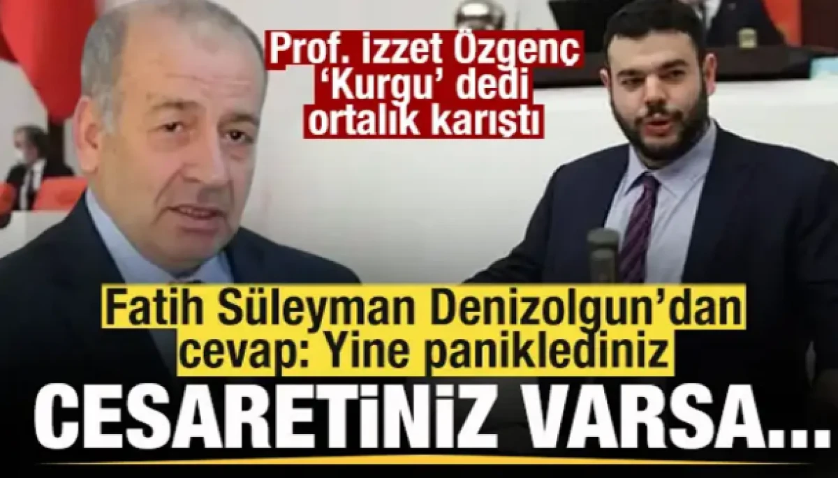 Arif Ahmet Denizolgun rapuruna 'Kurgu' dedi ortalık karıştı! Prof. İzzet &Ouml;zgen&ccedil;'e cevap