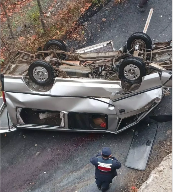 Artvin'de kahreden kaza!                                      