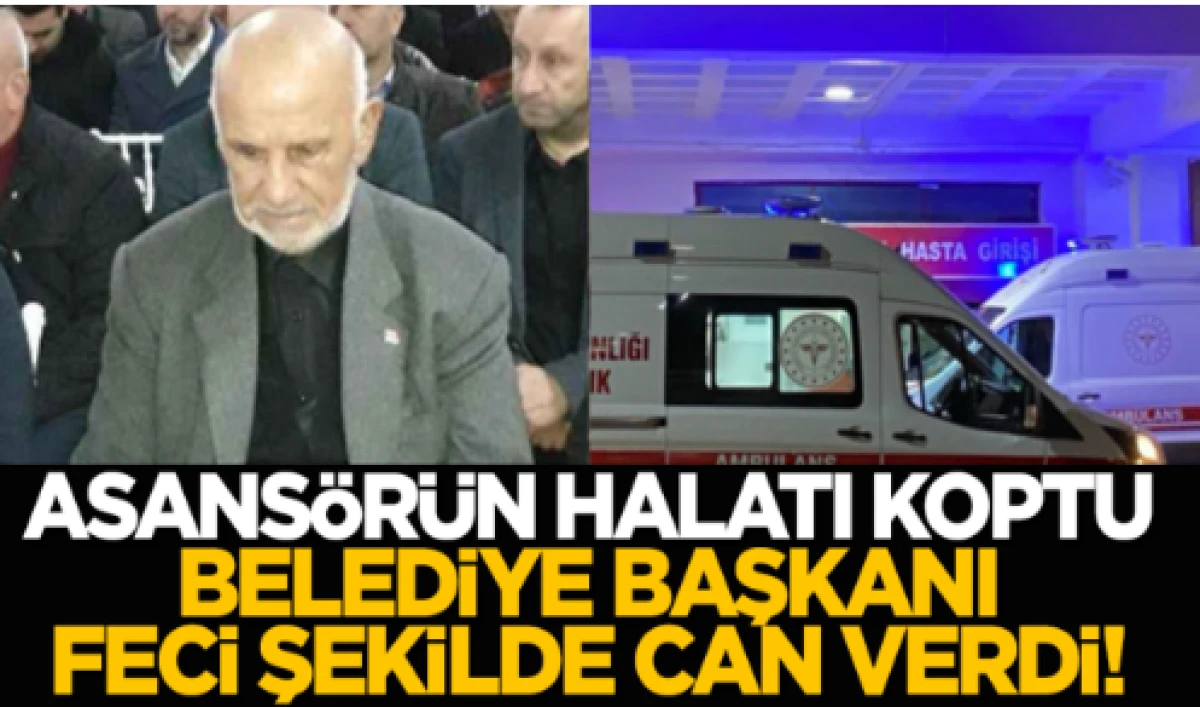 Asansör Halatı Koptu: Eski Başkan Hayatını Kaybetti 