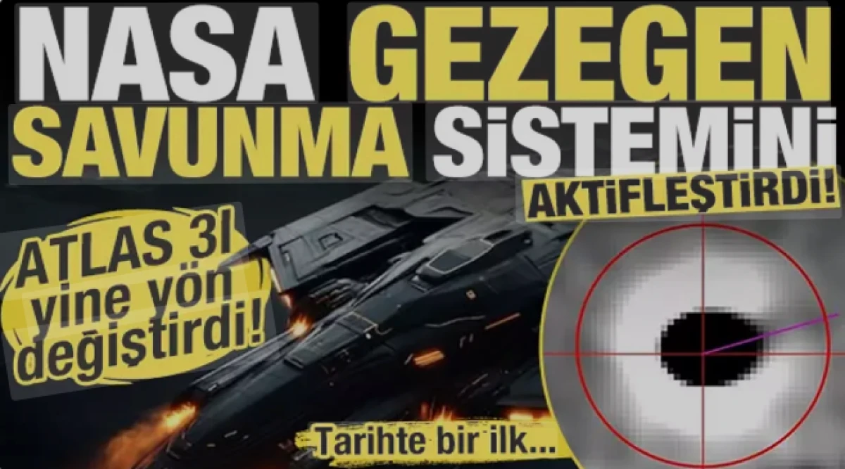 Atlas 3I yön değiştirdi! Tarihte bir ilk 