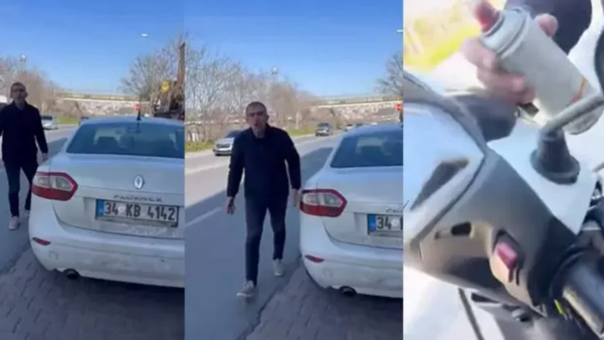 Avcılar&rsquo;da trafikte tartışma cep yaktı!                       