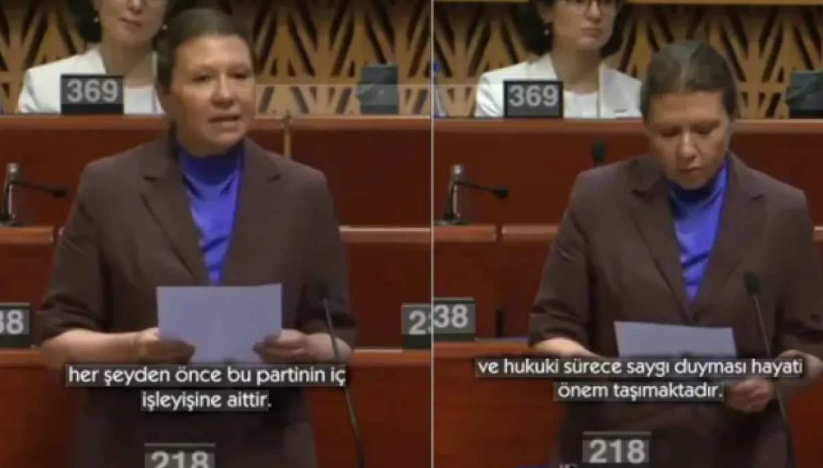 Avrupa Konseyi'nde CHP tartışması! G&ouml;ren: S&uuml;reci siyasi &ccedil;atışmaya d&ouml;n&uuml;şt&uuml;rmeyin!