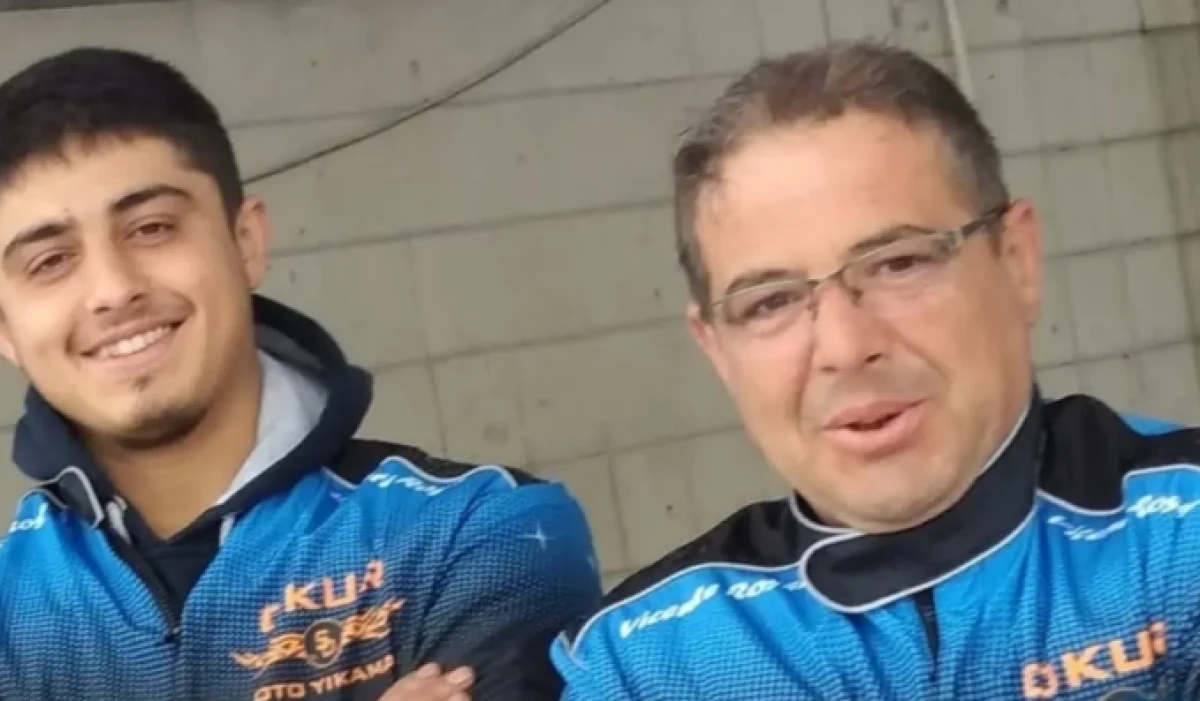Baba oğulun acı sonu. Tır yıkarken can verdiler...