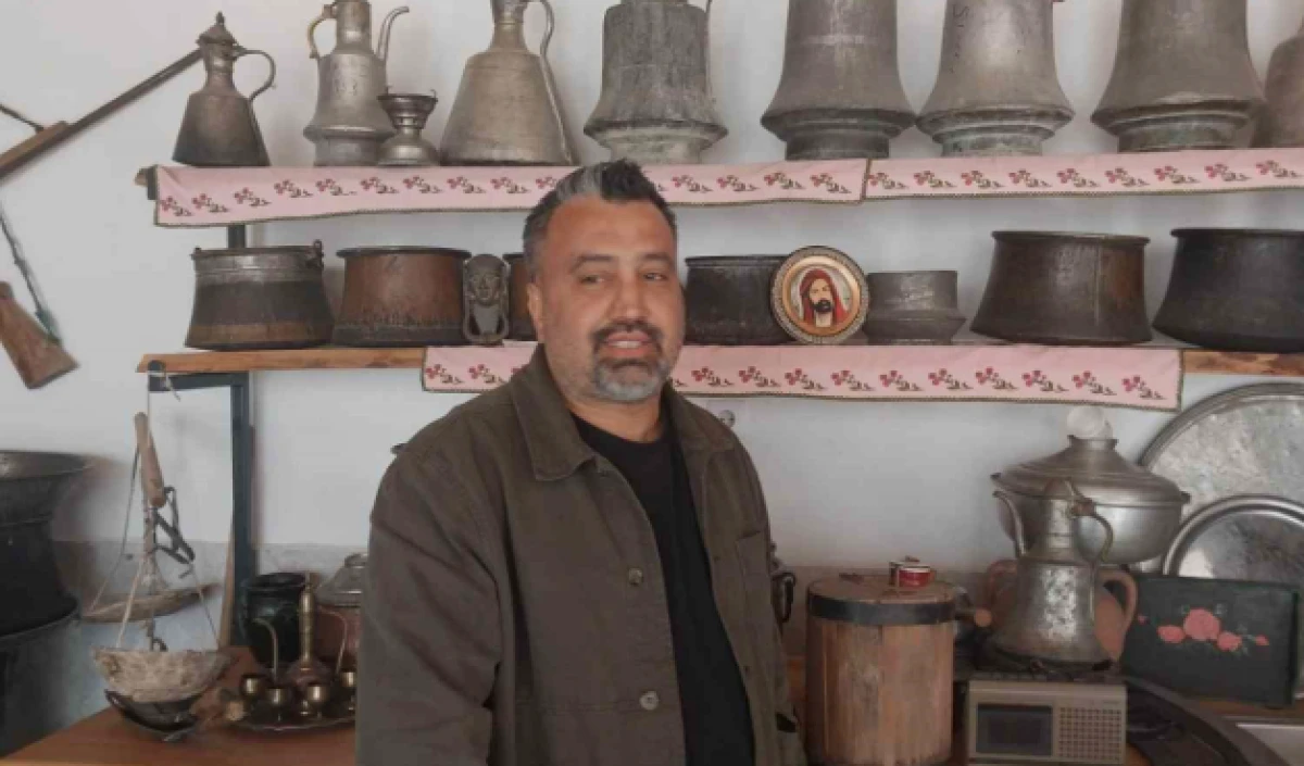 Babadan kalma lokanta, y&uuml;zlerce obje ile m&uuml;zeye d&ouml;n&uuml;şt&uuml;