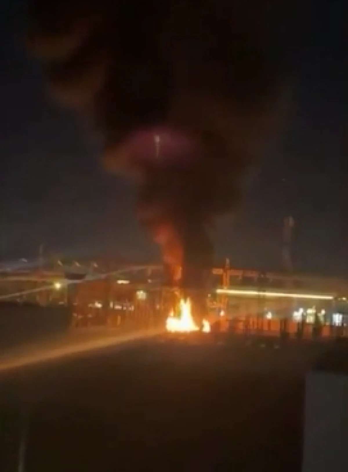 Bağdat'ta İHA saldırısı                                             