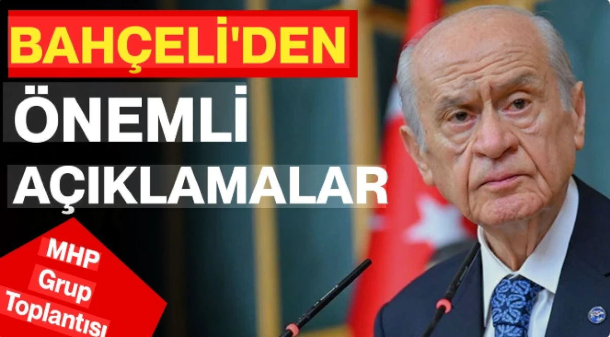 Bah&ccedil;eli'den &ouml;nemli a&ccedil;ıklamalar