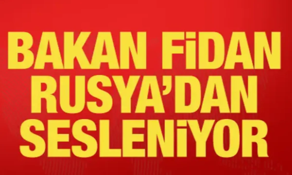  Bakan Fidan Lavrov ile g&ouml;r&uuml;şt&uuml;! Rusya'da konuşuyor...