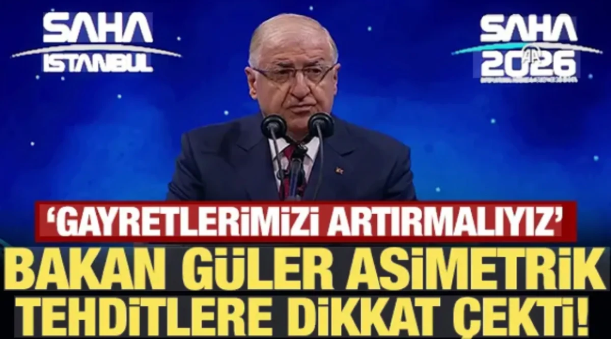Bakan G&uuml;ler'den dikkat &ccedil;eken savunma sanayisi mesajı!