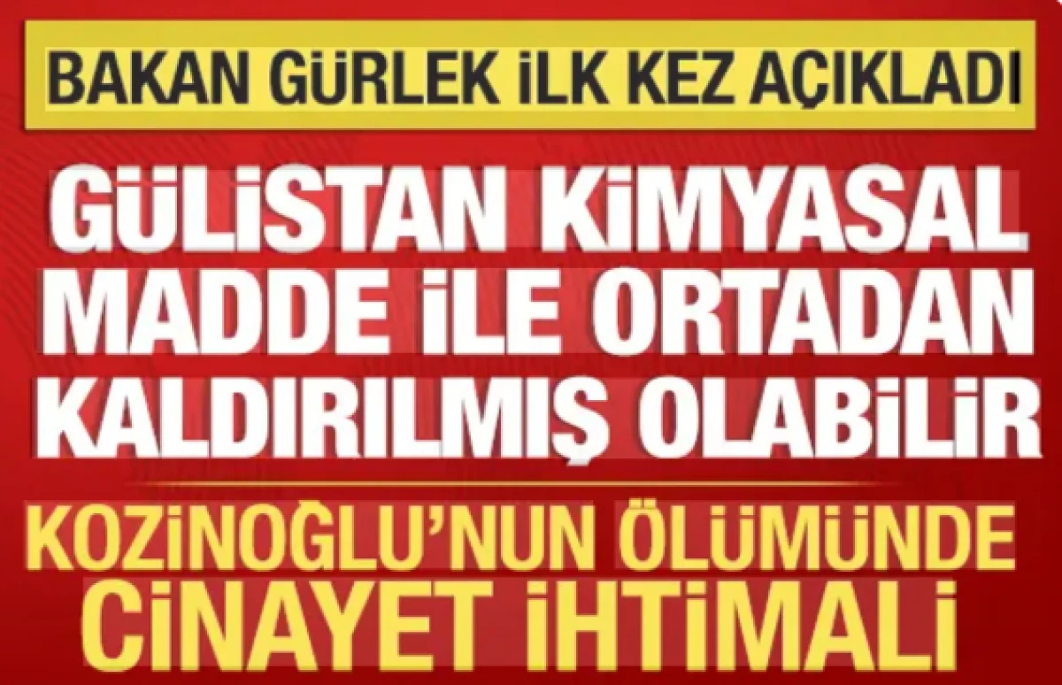 Bakan G&uuml;rlek'ten son dakika a&ccedil;ıklamalar