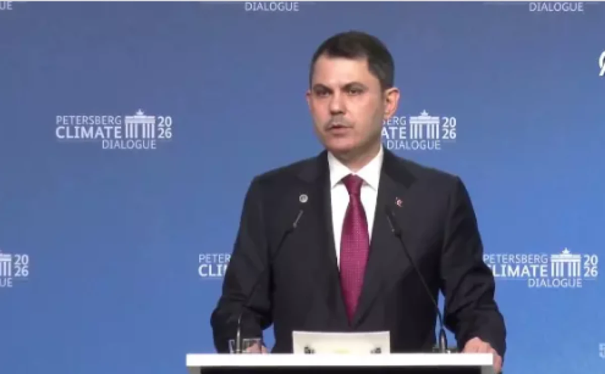 Bakan Kurum Almanya'da iklim eylemi i&ccedil;in 9 tematik &ouml;nceliği duyurdu