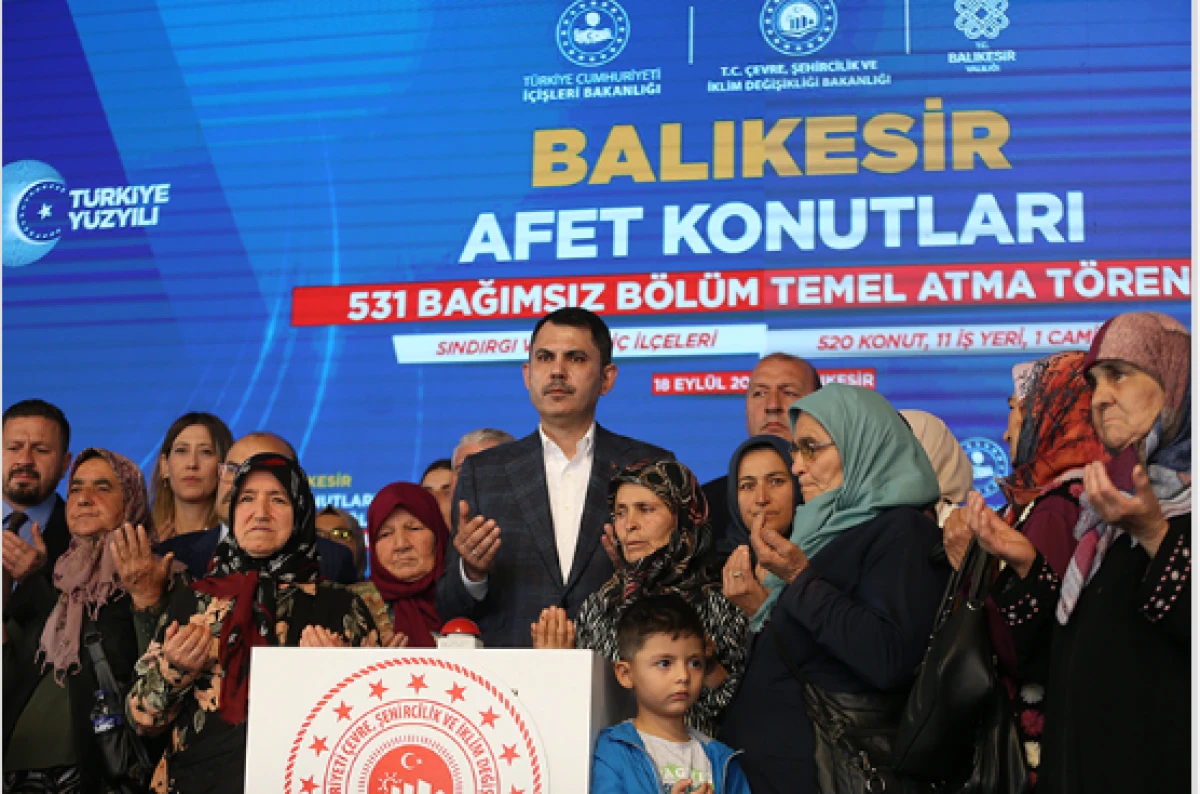 Bakan Kurum: S&ouml;z verdik, s&ouml;z&uuml;m&uuml;z&uuml; tutacağız!     