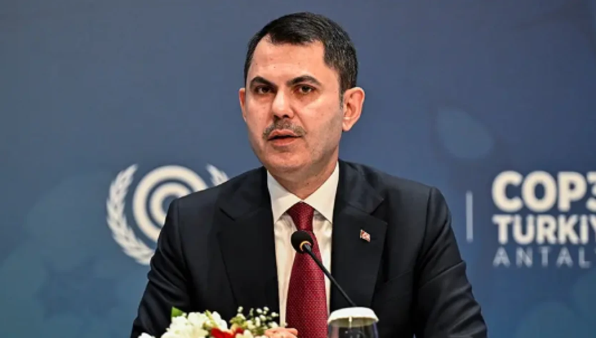 Bakan Kurum'dan COP31 mesajı: İş d&uuml;nyasının m&uuml;hr&uuml;n&uuml; vuracağız
