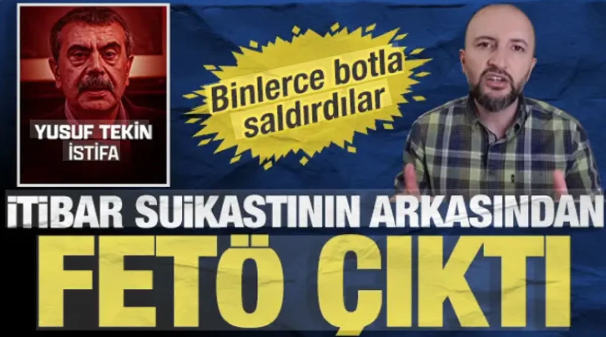 Bakan Tekin'e y&ouml;nelik sosyal medyadaki kirli kumpasın perde arkası aralandı