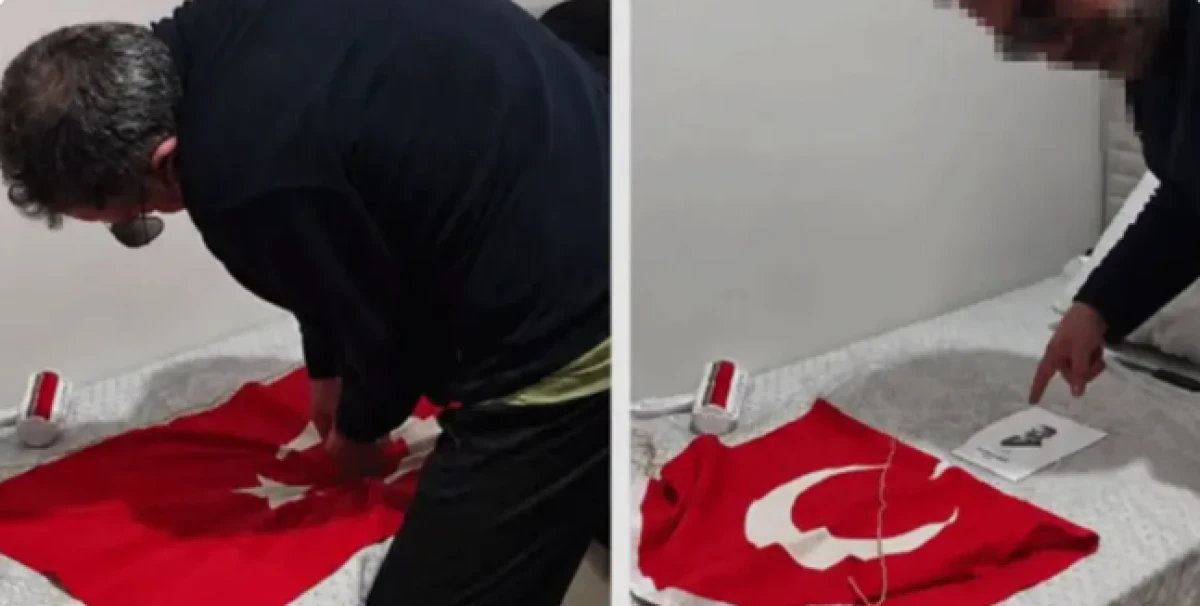 Balıkesir'de s&ouml;zde &ouml;ğretmen T&uuml;rk bayrağı ve Atat&uuml;rk&rsquo;e hakaret etti g&ouml;zaltına alındı
