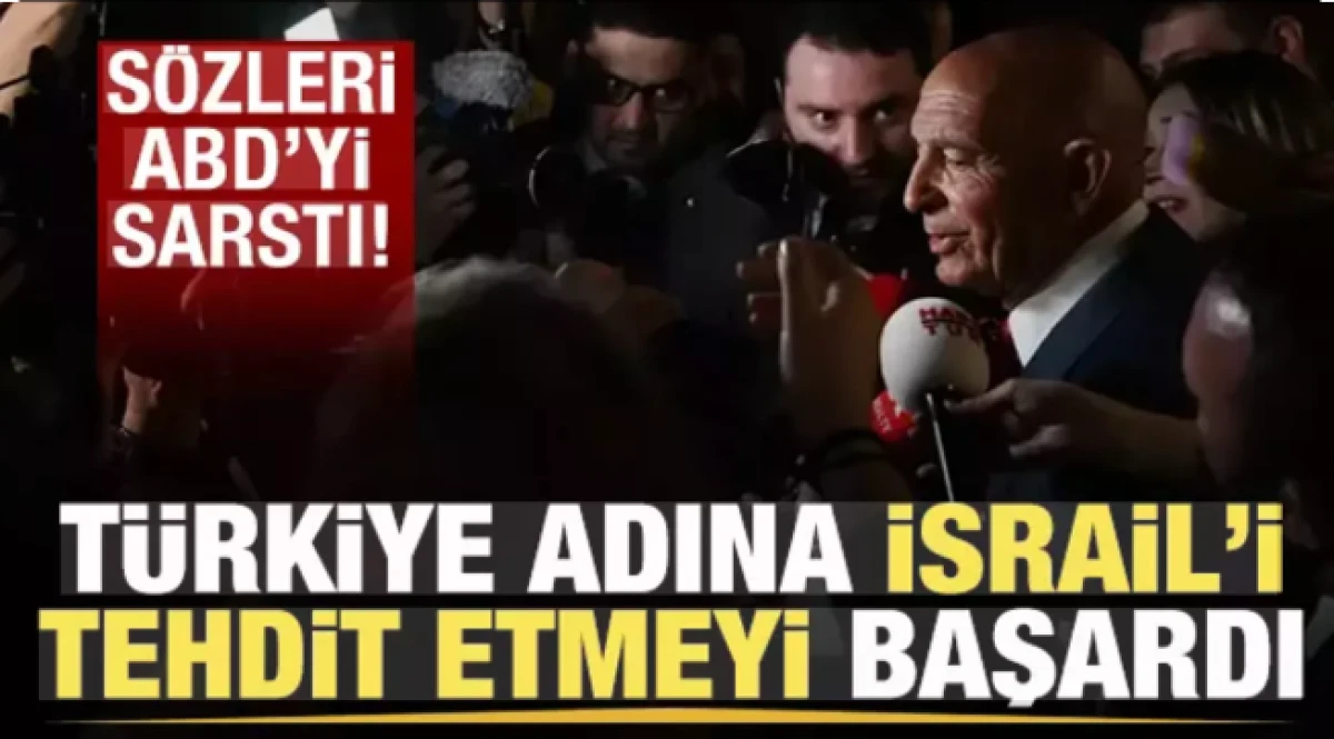 Barrack'ın s&ouml;zleri ABD'yi sarstı: T&uuml;rkiye adına İsrail'i tehdit etmeyi başardı