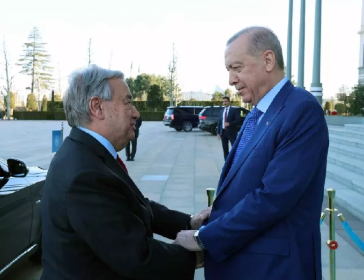 Başkan Erdoğan, BM Genel Sekreteri Guterres'i kabul etti         