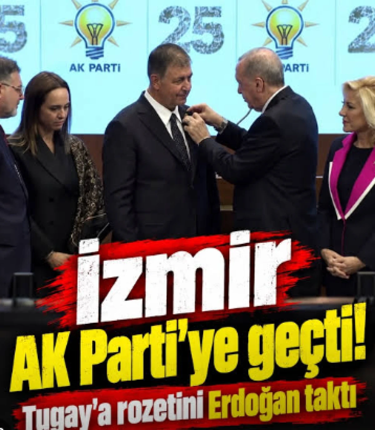 Başkan Erdoğan: Cemil Tugay AK Parti ailesine hoş geldin