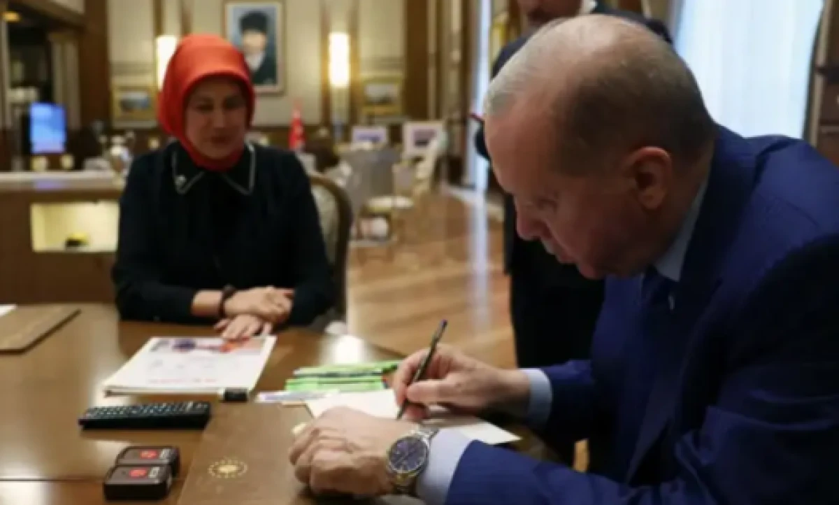 Başkan Erdoğan, kurban bağışında bulundu