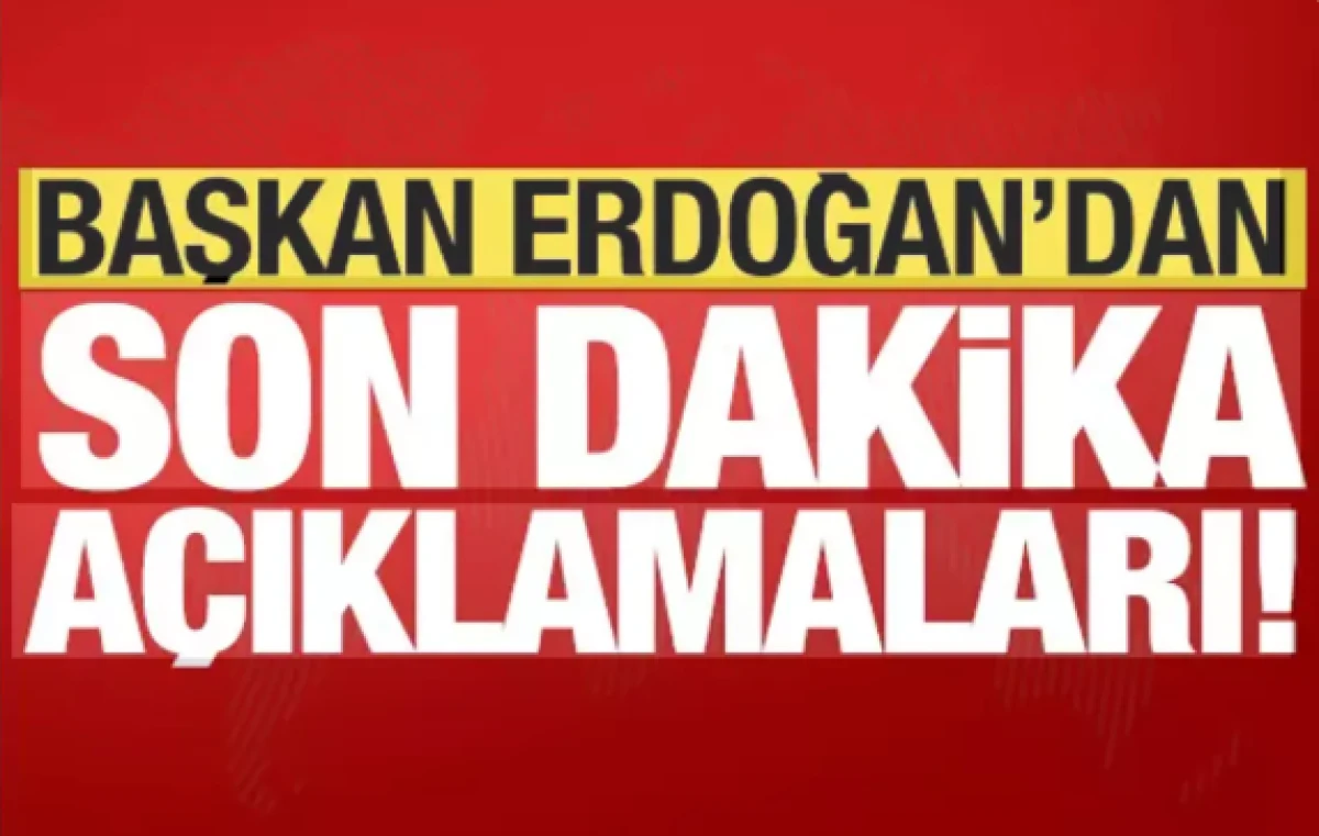 Başkan Erdoğan'dan valilere peş peşe talimatlar!  