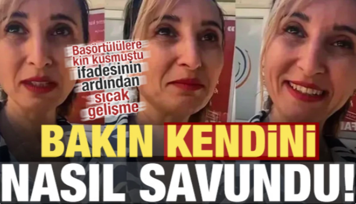 Baş&ouml;rt&uuml;l&uuml;lere kin kusmuştu! İfadesinin ardından sıcak gelişme...